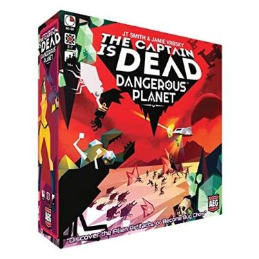 Imagem de The Captain is Dead Dangerous Planet - Cooperative Board Game, Explore The Planet, Fight The Bugs, 1 to 7 Players, 45 Minute Playtime, Ages 12 and Up, Alderac Entertainment Group (AEG)