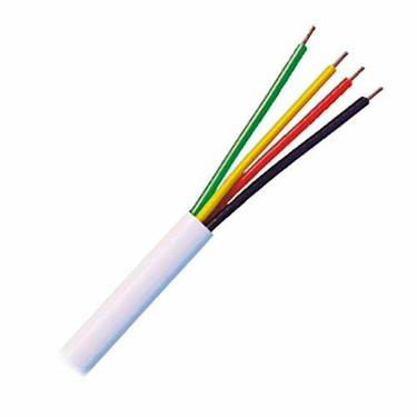 Imagem de DNI HFX 4X40 Cabo para Alarme 2 Pares Solido 4 Vias, Branco, 4 x 0.12 mm² x 100 m