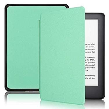 Imagem de Capa para Kindle 8ª Geração (2016, Modelo: SY69JL) - Adequado para Dispositivos de 6 Polegadas, Couro PU e Função de Ativação/Desativação Automática