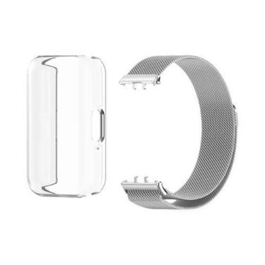 Imagem de Pulseira De Metal Em Aço Inoxidável Milanese Loop Para Samsung Galaxy 