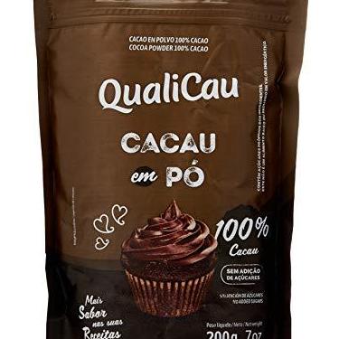 Imagem de Qualicau Cacau Pó Alcalino 100% 200G