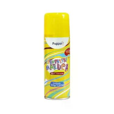 Imagem de Serpentina spray teia amarela 150ml - Popper