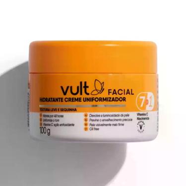 Imagem de Vult Cosméticos Hidratante Uniformizador Facial Creme Pele Macia Uso D