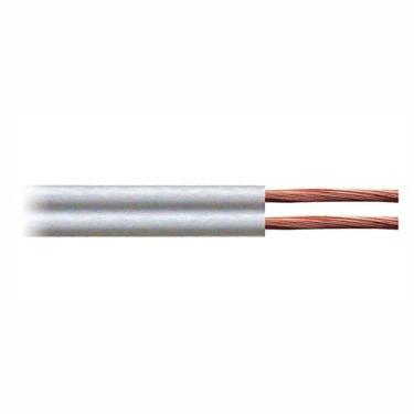 Imagem de DNI 2X0.20-FLEX Cabo Paralelo Polarizado Externo 2 Vias, Branco, 2 x 0.2 mm² x 100 m