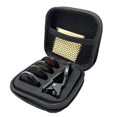 Imagem de Homyl Kits de filtro de lente de recife para telefone, lente Coral View, lentes de recife de fotografia profissional, kit de 4 lentes, com clipes de lente e