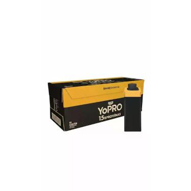 Imagem de Bebida Láctea Proteica Banana Pack 24un 250ml - Congratulations Store