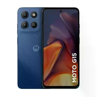 Imagem de Usado: Moto g15 128GB Azul-escuro Muito Bom - Trocafy - Motorola, Moto