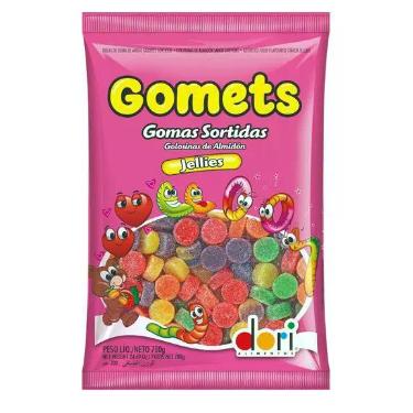 Imagem de Gomets Jellies Gomas Americanas Sortidas 700g