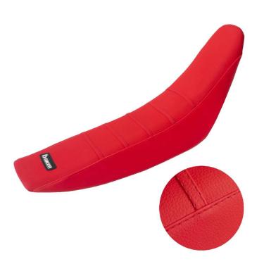Imagem de Capa De Banco Crf 250/450 X R Biker Gripper Listras, Vermelho