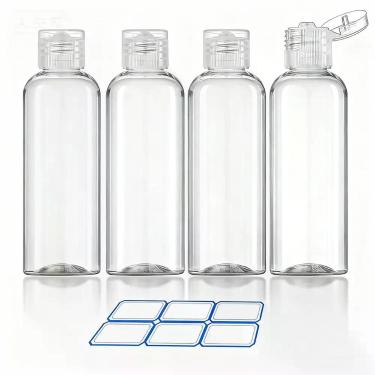 Imagem de Kit de 4 Frascos de Viagem DTDNZKN 100ml Aprovados pela TSA