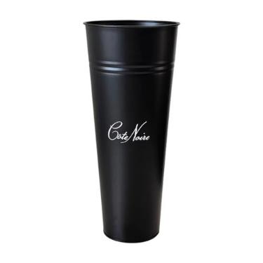 Imagem de Generic Balde de flores alto, recipiente floral, suporte para plantas, vaso hidropônico, vaso de ferro para arranjos florais em estilo rústico, ideal para