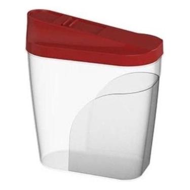 Imagem de Kit c/ 2 Farinheiro E Acucareiro De Plastico 1 Litro Vm Cor - UNINJET