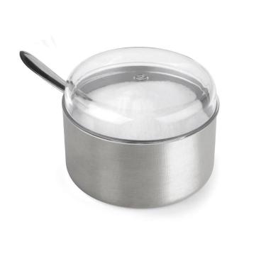 Imagem de Açucareiro Inox com tampa acrilico Neo Forma 350g
