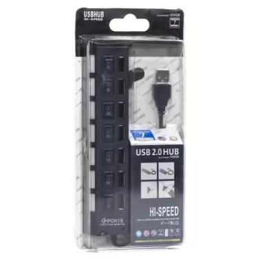 Imagem de Hub 7 Portas Regua Usb 2.0  Hi-speed 500gb