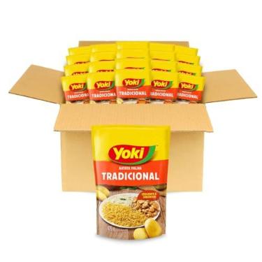 Imagem de Pack 20 unidades de Batata Palha Frita Tradicional Yoki Sachê 105g