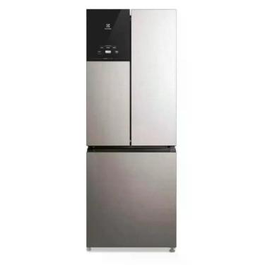 Imagem de Geladeira Electrolux French Door Frost Free Inverter 484L Autosense com Icemax e Filtro Extrafresh IM7S Inox Look 220V