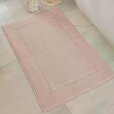 Imagem de Toalha de Piso Confort 100% Algodão 48x80cm Gramatura 600g-m2 Rosê Kacyumara