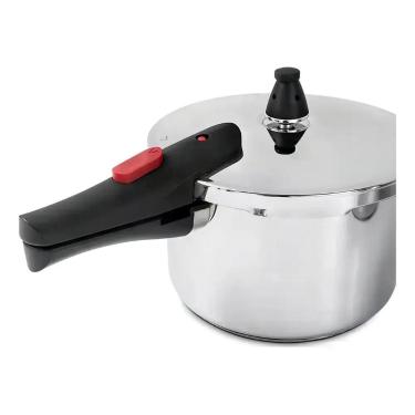 Imagem de Panela De Pressão Indução 6 Litros Brinox Ultra 4935/101, Prateado