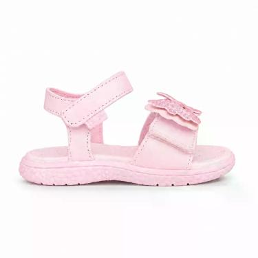 Imagem de Sandália Infantil Meninas Pampili Papete Rosa Glacê - 7630, 18, Rosa