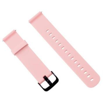 Imagem de Pulseira 20mm Silicone Gold para Relógio Smartwatch c/ Pinos - Poolsy,