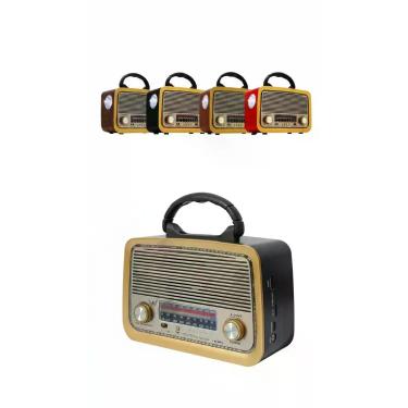 Imagem de Rádio Retrô Portátil Bluetooth USB SD Aux - Congratulations Store