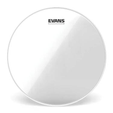 Imagem de Pele de Bateria TT08G1 Transparente Evans 8CM Som Aberto e Aquecido