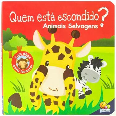 Imagem de Livro - Quem está escondido? Um Livro com Abas: Animais Selvagens