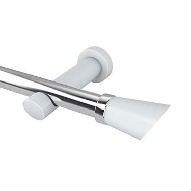 Imagem de Kit Varão 2, 00 M Alumínio Belchior Uniq Branco 19 Mm