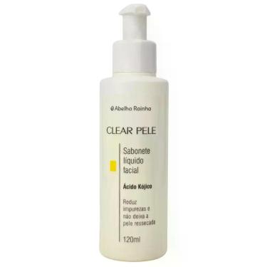 Imagem de Sabonete Líquido Facial com Ácido Kójico Clear Pele Abelha Rainha 120m