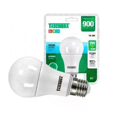 Imagem de Lâmpada Led Tkl 60 9w 6500k - Taschibra, Branco, 9W