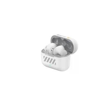 Imagem de Fone Gamer TWS Gamer Machenike TH50, Bluetooth 5.4, Latência 40ms, ANC+ENC, Branco - TH50