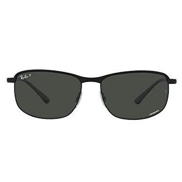 Imagem de Óculos de Sol Ray-Ban Polarizado 0RB3671CH 186/K8 Tam 60 / Preto - Lentes Cinza