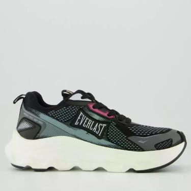 Imagem de Tênis Everlast Ghost Feminino Preto e Rosa, 34