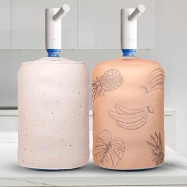 Imagem de Momo Lifestyle: Capa Momo, Capa para Galão de Água, dupla-face, 100% Neoprene (Tropical Dream 20 Litros)