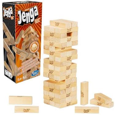 Imagem de Jenga, Jogo de Brinquedo, Jenga Clássico - Conjunto com 54 Peças - A partir de 6 Anos