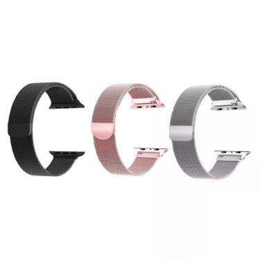 Imagem de Kit 3 Pulseira Magnetica Relogio Smartwatch Ima Smartband