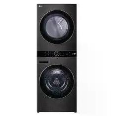 LAVADORA E SECADORA LG 17KG PRETO WK17BS6A 220v, Preto, 220V LAVADORA E SECADORA LG 17KG PRETO WK17BS6A 220v, Preto, 220V
