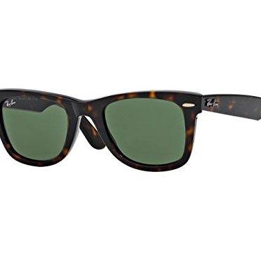 Imagem de Ray-Ban Wayfarer RB2140 902 - Tartaruga / Verde Clássico G-15