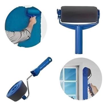 Imagem de Rolo Recarregavel De Pintura Facil Pintar Parede Sem Sujeira - ZEM