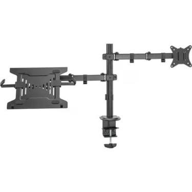 Imagem de Suporte Articulado Fortrek Fk485s, Para Monitor E Notebook