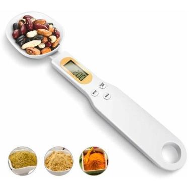 Imagem de Colher Medidora Com Escala Perfeita Para Cozinha E Café - Digital