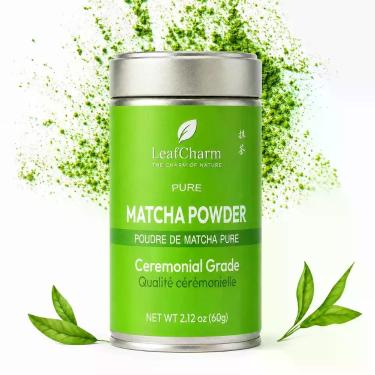 Imagem de Pó de Matcha LeafCharm 60 g  Grau Cerimonial