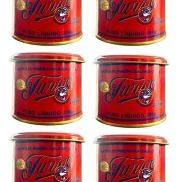 Imagem de Manteiga Mineira Turvo, Kit com 6 Latas, 200 Gramas cada, Sem Corantes e Sem Conservantes