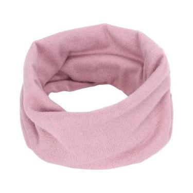 Imagem de Cachecol De Inverno Em Cashmere Unissex Para Crianças, Tricotado E Elá