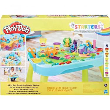 Imagem de Centro de Criatividade Play-doh Completo com Ferramentas Moldes e Massinhas Coloridas Atóxicas Hasbro