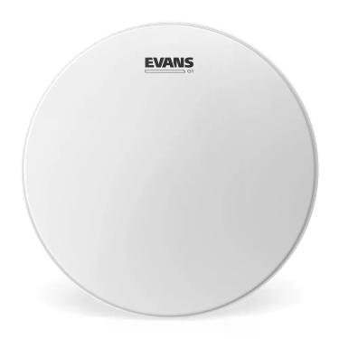 Imagem de Pele para Instrumento Musical B16G1 Revestimento Exclusivo para Vassourinhas Sensibilidade Reforçada Branca Evans 16
