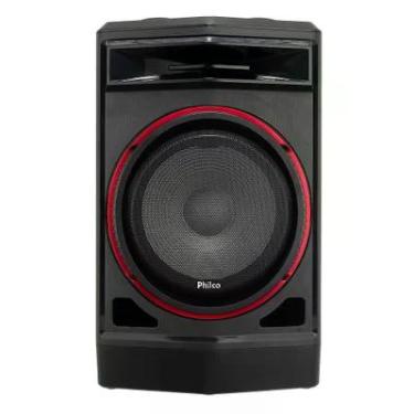 Imagem de Caixa Acústica Philco PCX 100, Entrada ALXILIAR, P2/ USB / BLUET 5.0, RADIO FM, 750w RMS