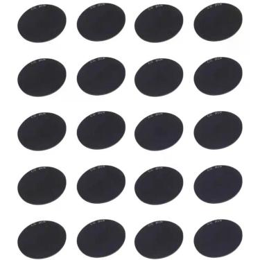 Imagem de Kit 10 Lentes de Proteção Redonda 50mm escura Carbografite Tonalidade: