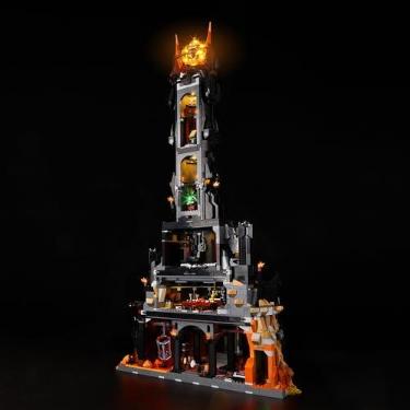 Imagem de Lighting Kit for Barad-dur 10333, Decoration LED Lights for Icons Lord of The Rings Building Blocks Model (Not Include The Lego Set)