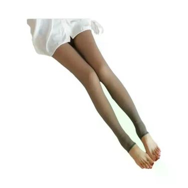 Imagem de Meias-calças Térmicas Grossas De Cintura Alta Para Mulheres, Leggings 